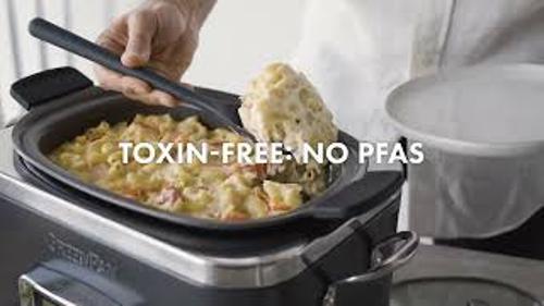GreenPan Slow Cooker 6L PFAS Free - Pine Green