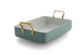 GreenPan Padova Smokey Blue PFAS Free Roasting Pan