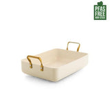 GreenPan Padova Cream PFAS Free Roasting Pan