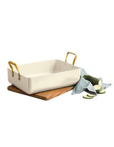 GreenPan Padova Cream PFAS Free Roasting Pan
