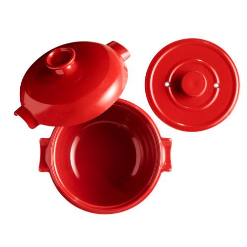 Emile Henry Rice Pot - Burgundy