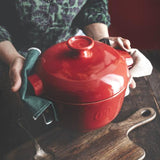 Emile Henry Rice Pot - Burgundy