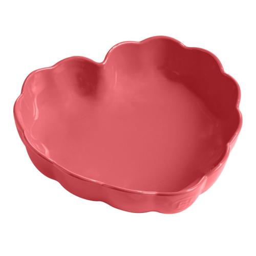 Emile Henry Madeleine Heart Dish - Rose Candy
