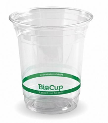 Cups Clear Bio 420ml Pack of 50 - Biopak