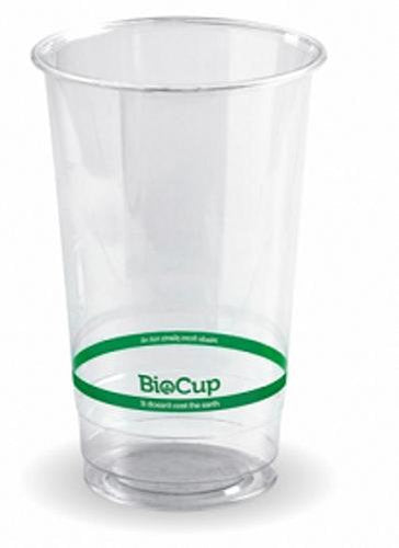 Cups Bioplastic Clear 700ml Pack of 50 - Biopak