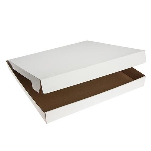 Box Pizza Plain White 14" 50/Slv - Emperor