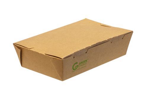 Bases T/Away Biocane White 630ml Pack of 50 - Biopak