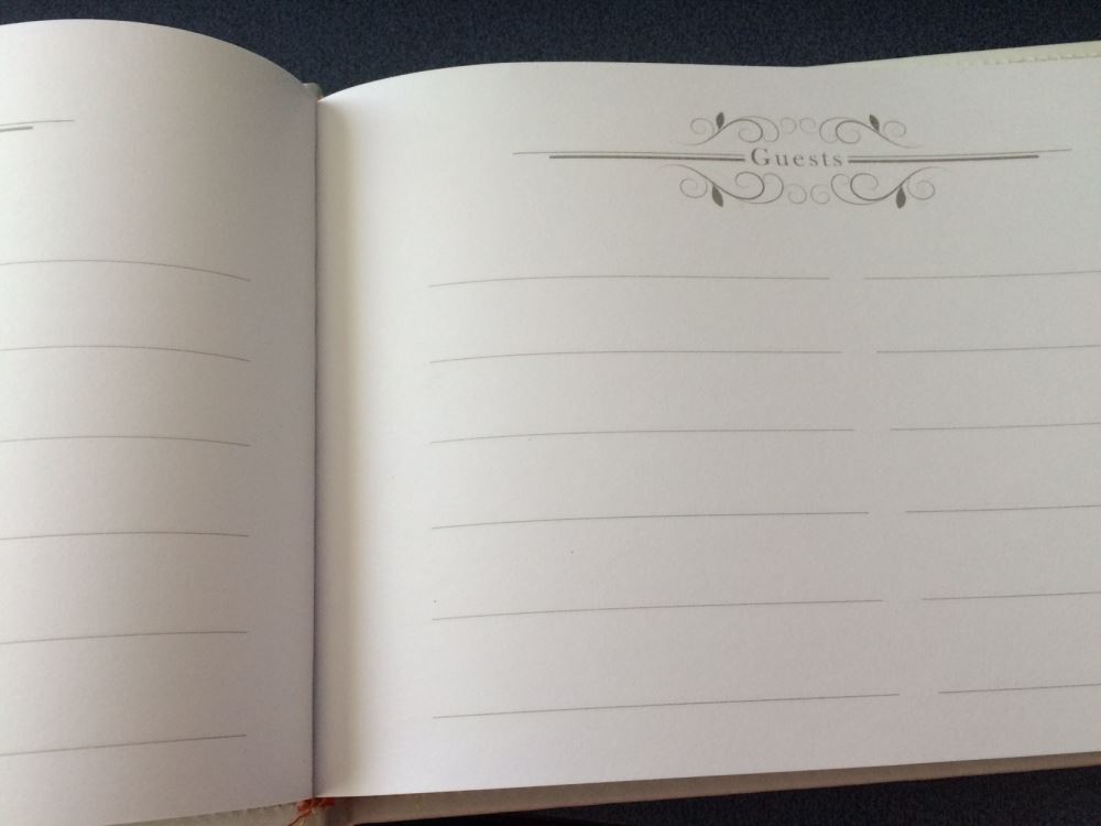 Christening Day Guest Book