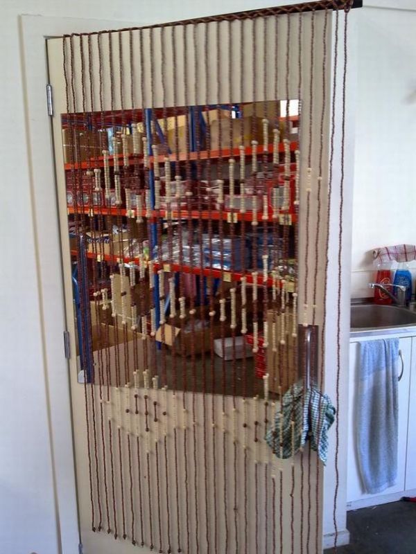 Door Curtain - Wood (Set of 6)