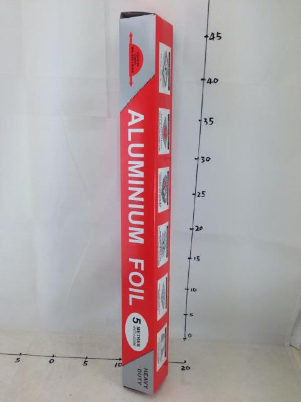 Aluminium Foil - 5m x 450mm (Set of 12)