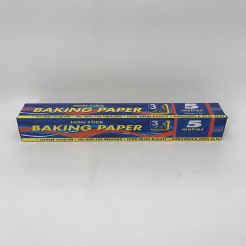 Baking Paper - Non Stick 300MM x 5M (Set of 12)