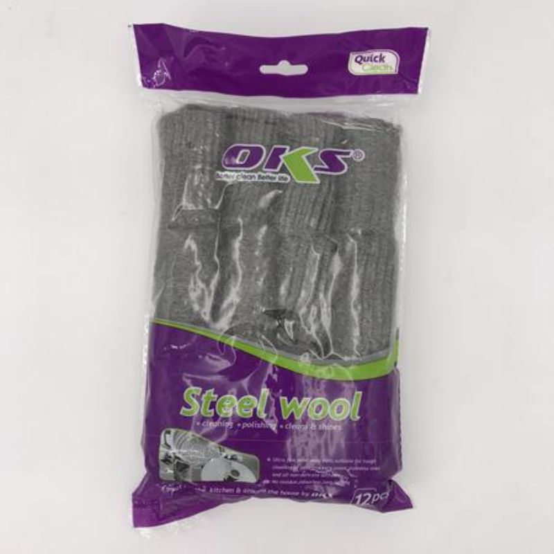 Kitchen Steel Wool (144pcs)