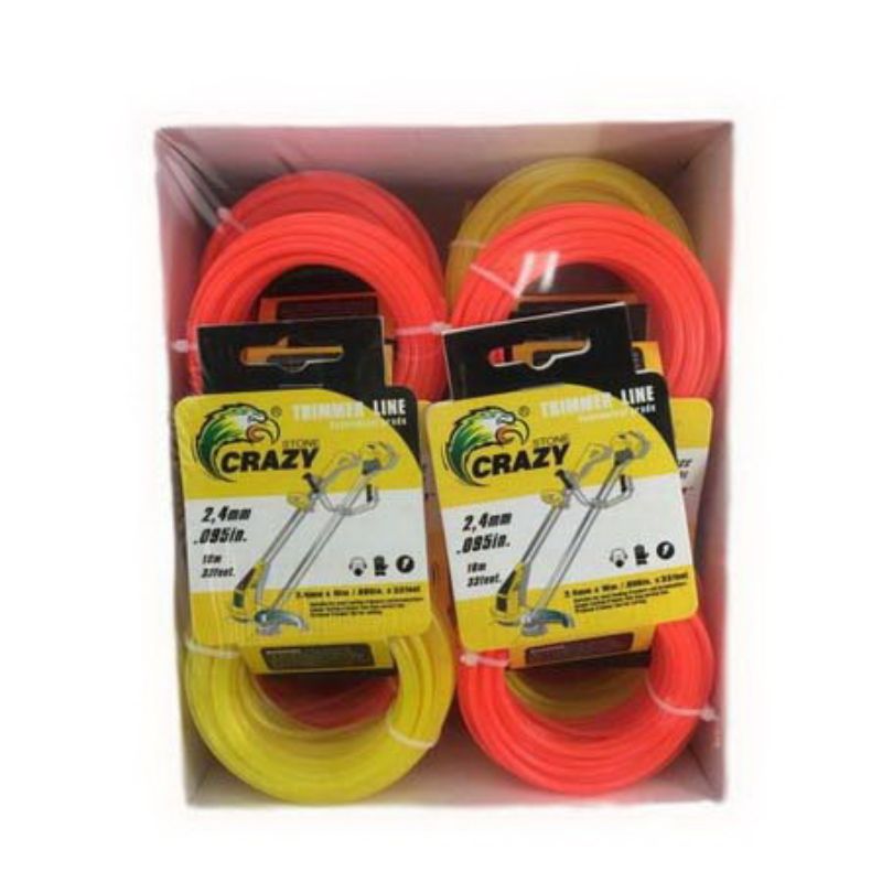 Lawn Mower Line - 0 2.4 x 10m (Set of 12 Assorted)