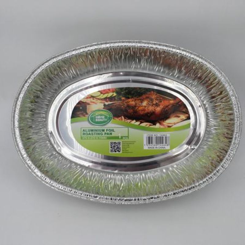 Aluminum Foil BBQ Roasting Pan - 370MM (Set of 12)