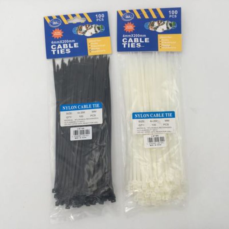 Cable Tie - 4 x 200mm (1200pcs)