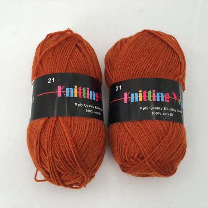 Knitting Yarn - #21 100g (Set of 6)
