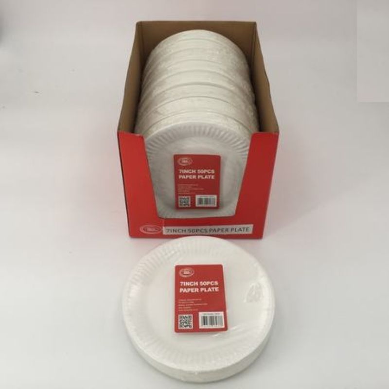 Paper Plates - 7"(900pcs)