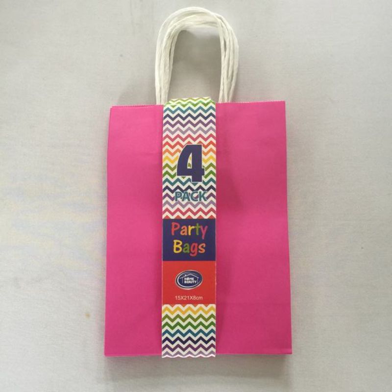 Gift Bag - Pink 15 x 21 x 8cm (48pcs)