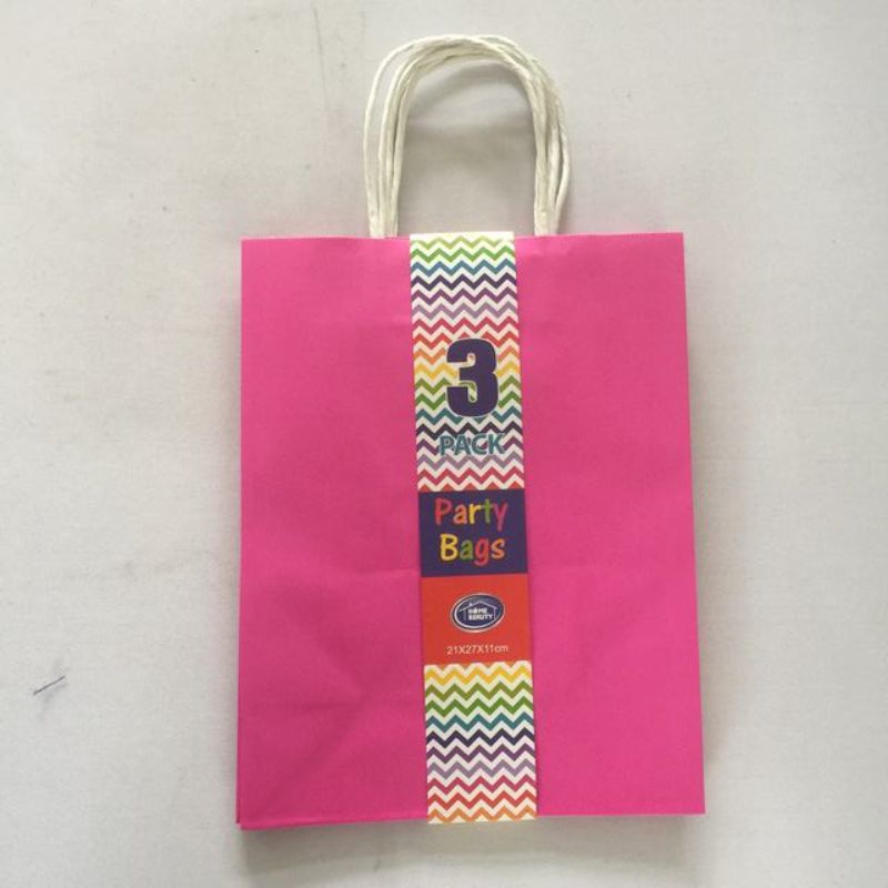 Gift Bags - Pink 21 x 27 x 11cm (36pcs)