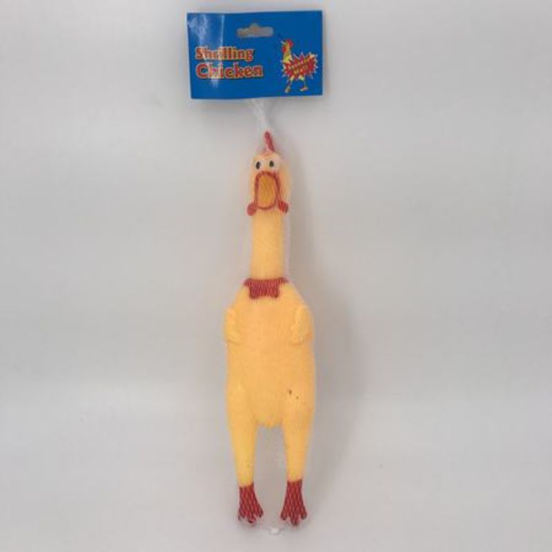 Dog Toy - Screaming Chicken (Set of 12)