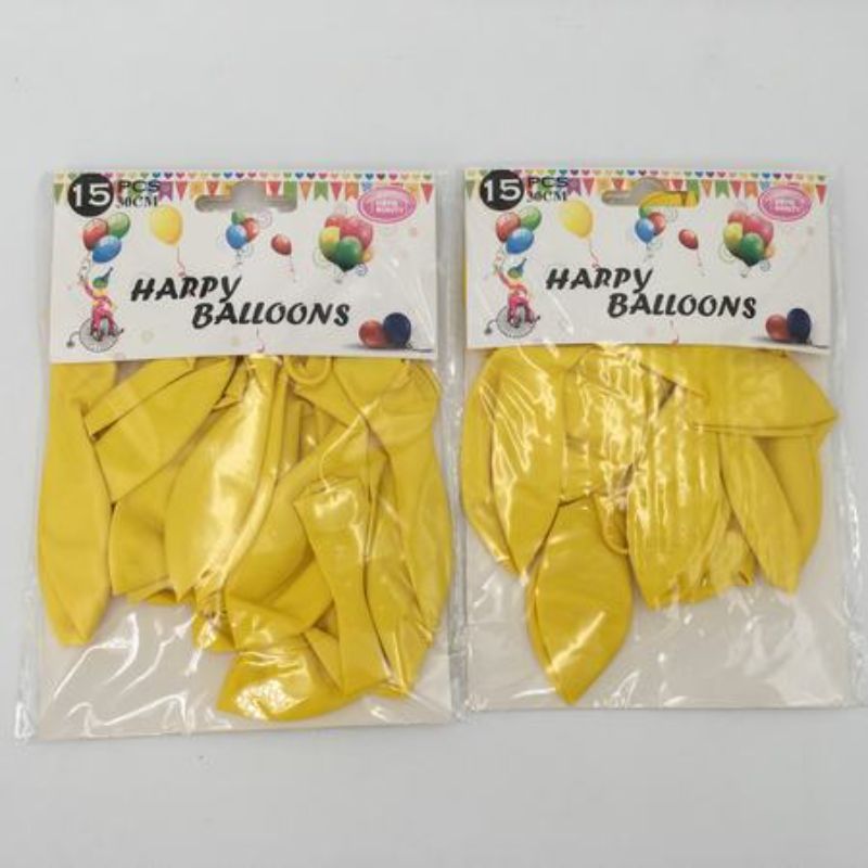 Balloon - Yellow 12"(180pcs)