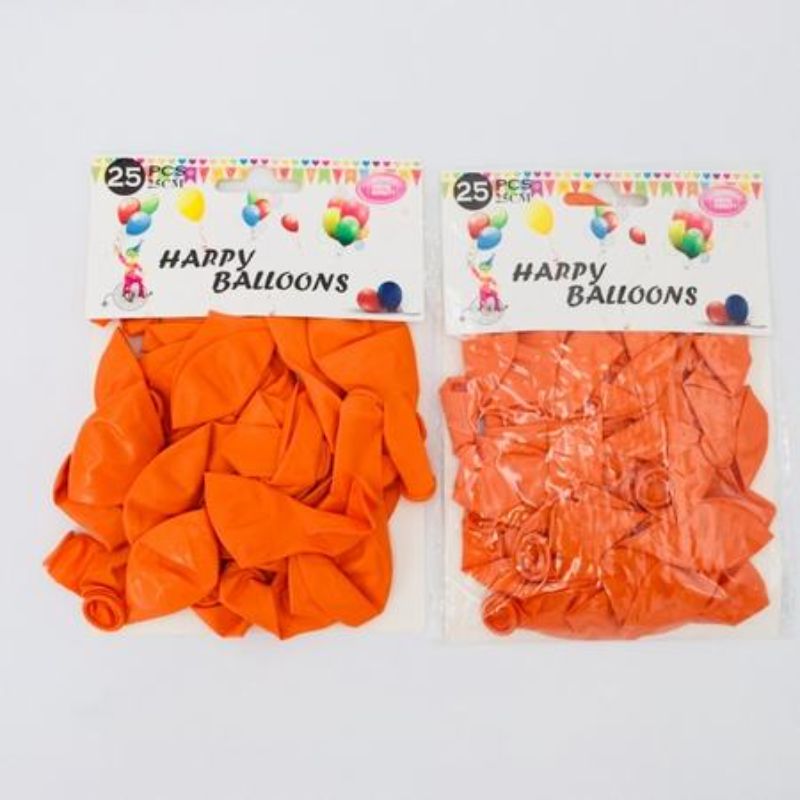 Matte Balloons - Orange 10" (300pcs)