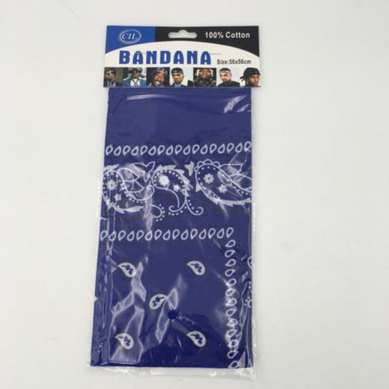 Bandanas - Blue 56 x 56cm (Set of 12)