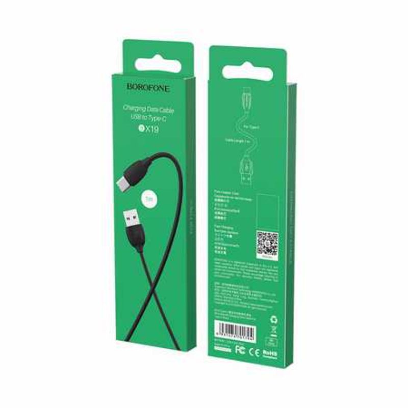 iPhone Type C - BX19 1m Black (Set of 12)