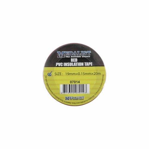 Medalist Insulation Tape 19mm X 20m Red