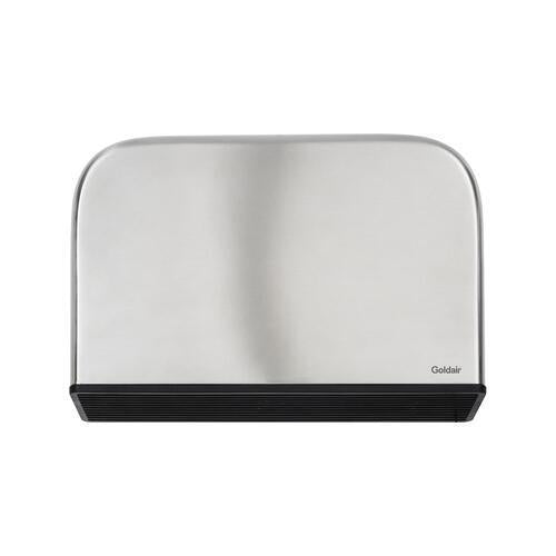 Goldair Ceramic Bathroom Heater Stainless Steel H:254mm, W:356mm, D:115mm