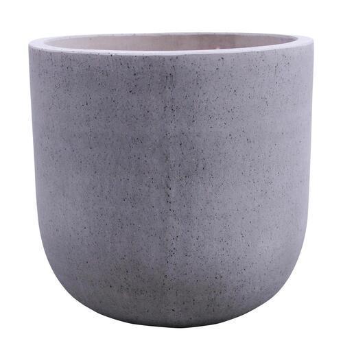 STONELEIGH & ROBERSON Egg Terrazzo Pot XL Grey