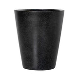 STONELEIGH & ROBERSON Vase Terrazzo Pot L Black