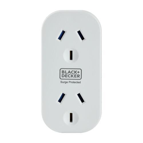 Black+Decker Double Adaptor