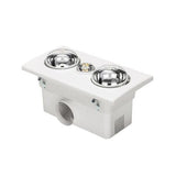 Goldair Classic Heat Light Vent 120mm White 125mm White