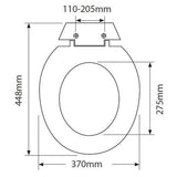 Legacy Toilet Seat Black