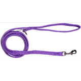 Double Nylon Webbing Lead - Purple (10mm x 120cm)