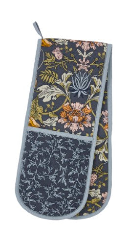 Double Oven Glove - Ulster Weavers Finch & Flower  (18 x 88cm)
