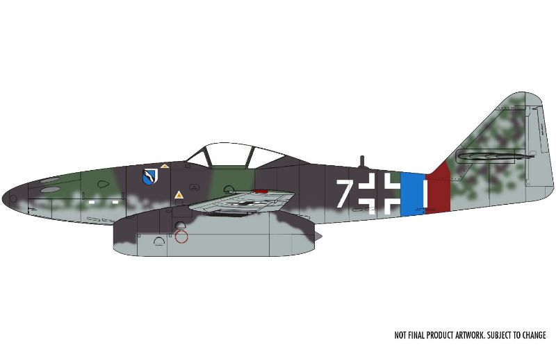 Airfix Kit Model - Messerschmitt ME262A-2A