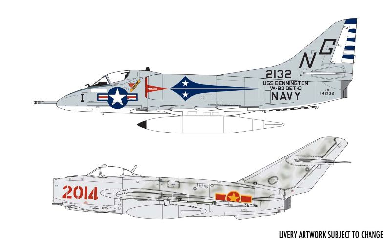 Airfix Kit Model - 1:72 Dogfight Doubles Gift Set