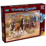 XL Jigsaw Puzzle - WORKING LEGENDS FIRESTORM FOUR (500pcs)