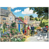 XL Jigsaw Puzzle - THE ENGLISH VILLAGE S3 The Police House (500pcs)