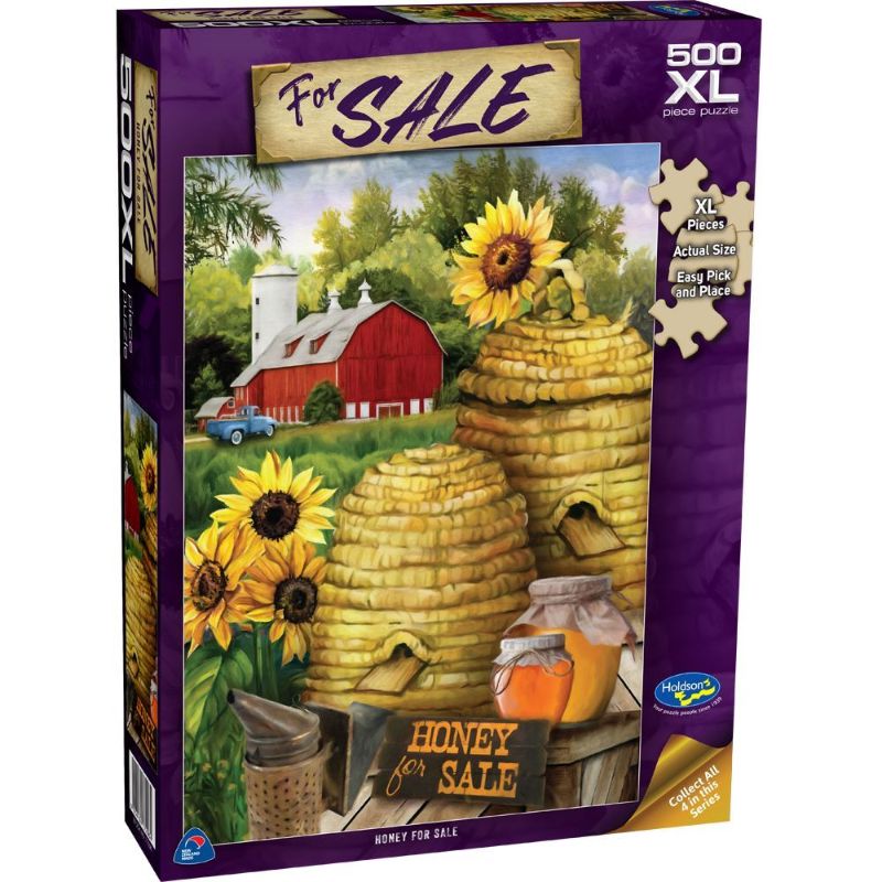 XL Jigsaw Puzzle - FOR SALE OFFICIAL Honey For Sale (500pcs)