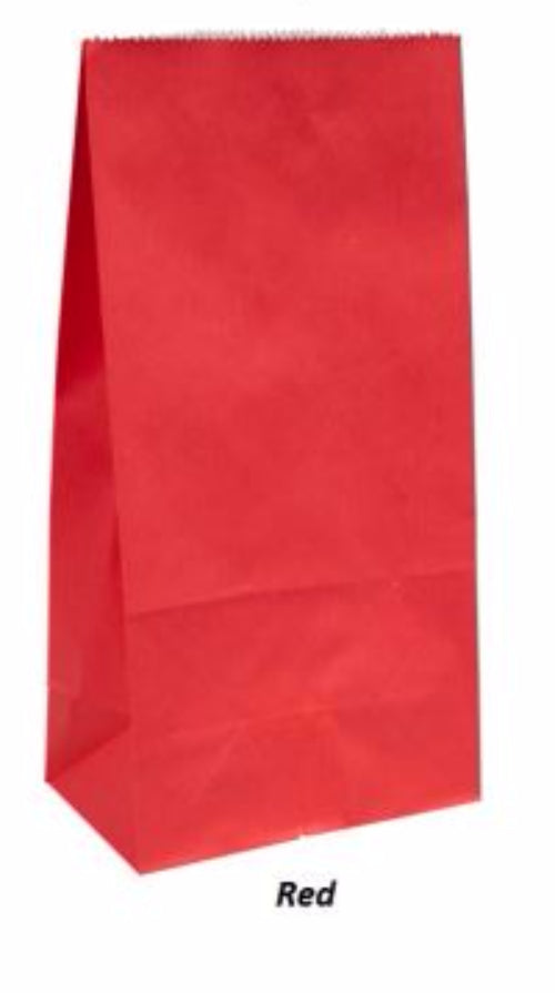 Paper Bags RED - (500 Bags)
