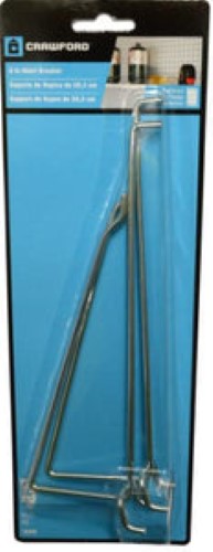Pegboard Hooks To Hold Shelf 2pce #18580 200mm Crawford