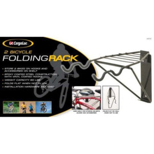 Bicycle Folding Rack - Holds 2 Bikes #32519 Cargoloc
