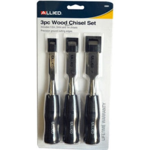 Chisel Set 3-Pce (12 / 19 / 25mm) #63001 Allied