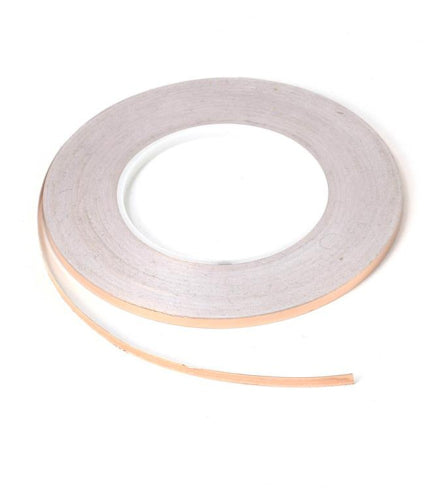 Wooden Ship Kit Fitting - 6MM Adhesive Copper Tape 50m