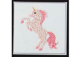 CrystalArt - Fairytale Unicorn 9x9cm Motif