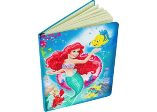 CrystalArt - The Little Mermaid Notebook 18x26cm