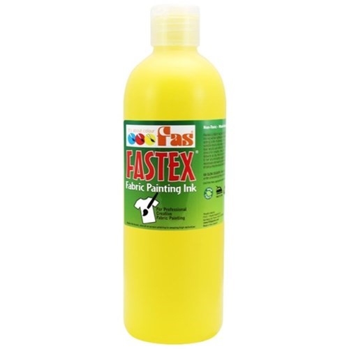 Fas Textile Ink 500ml -  Yellow